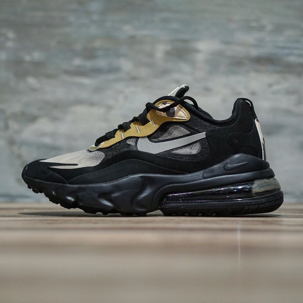 air max 270 react gold black