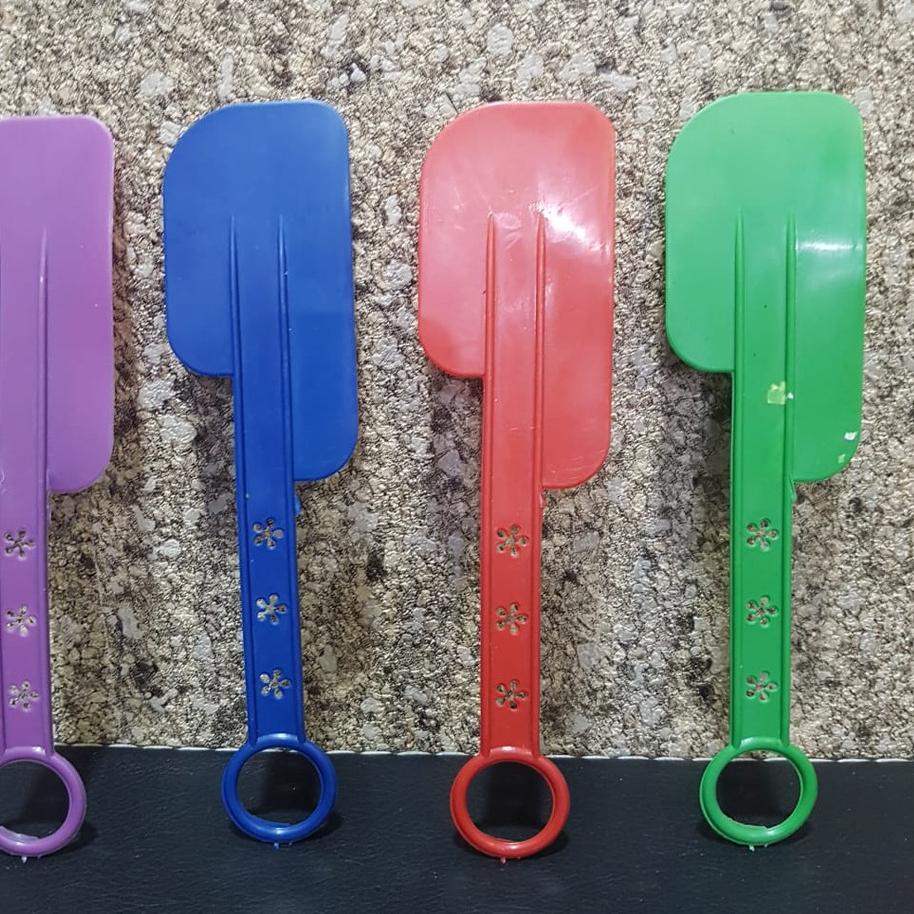 

Terbaru! Grosir Termurah100 Pcs Spatula Warna Gagang Motif Bunga Packing Kertas Motif & Plastik Cantik