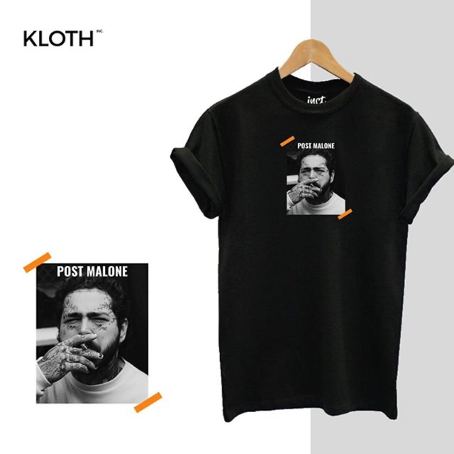 KAOS BAJU TSHIRT GRAPHIC TEE POST MALONE