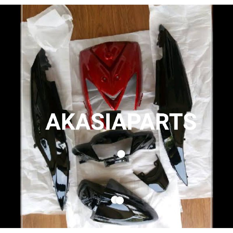 body halus mio gt hitam merah