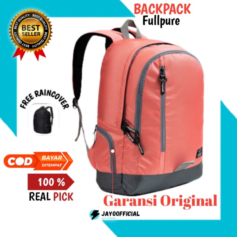 Tas Sekolah Ransel Laptop Wanita Pria Kuliah Punggung Backpack Import Besar