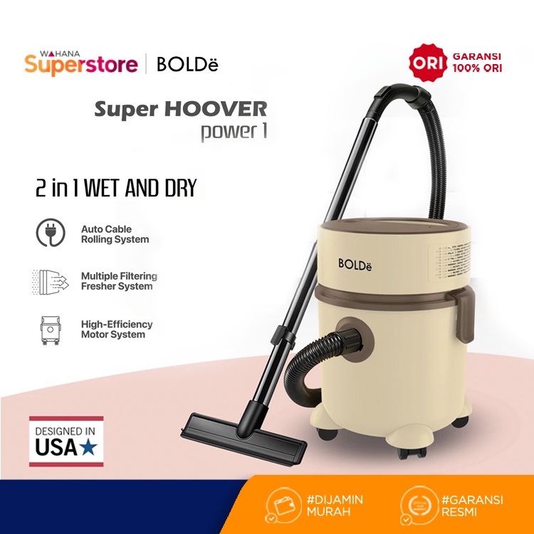 Bolde Vacuum Cleaner Super HOOVER Power 1 - Beige