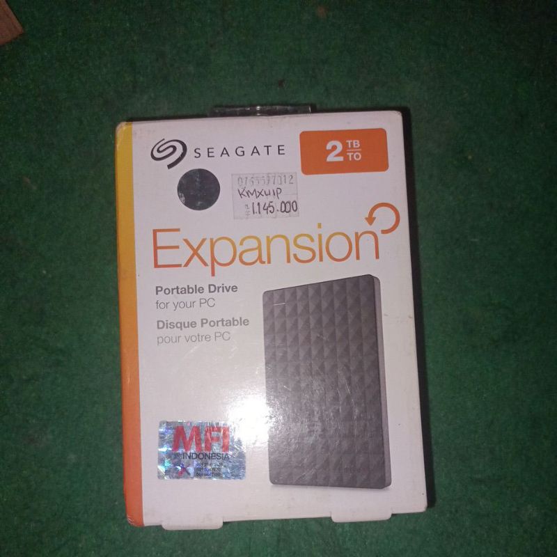 hardisk seagate external 2tb