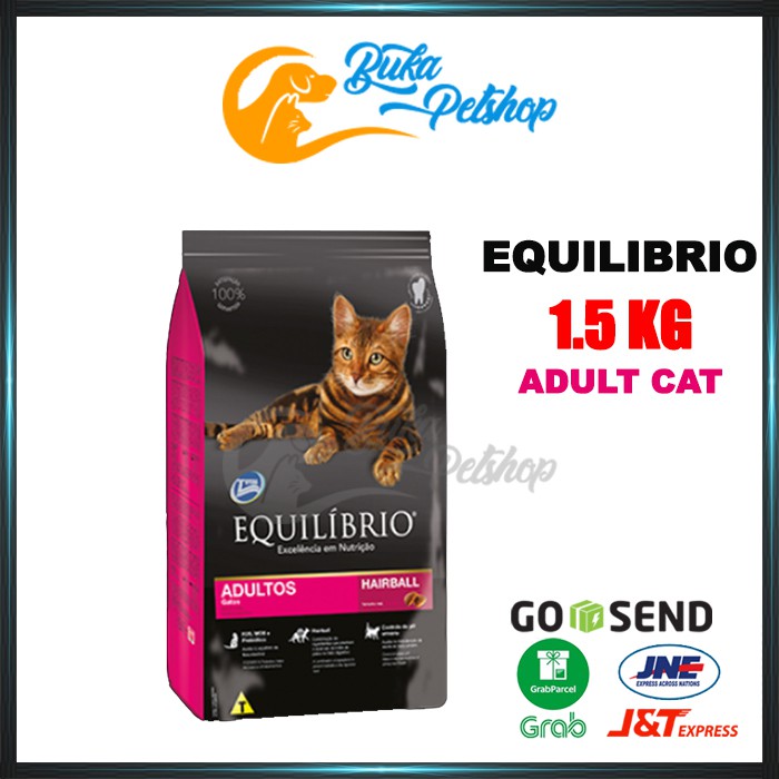 EQUILIBRIO Adult Cat 1.5kg Makanan Kucing Equilibrio