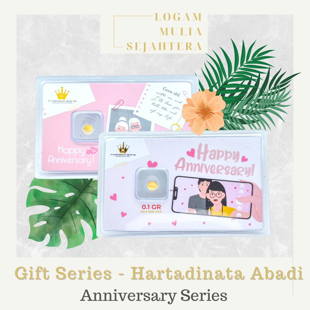 LOGAM MULIA HARTADINATA ANNIVERSARY SERIES 0.5GR