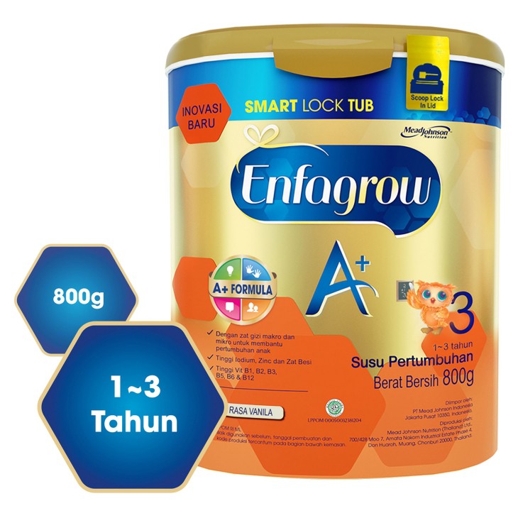 

Enfagrow A+ 3 800gr Tub