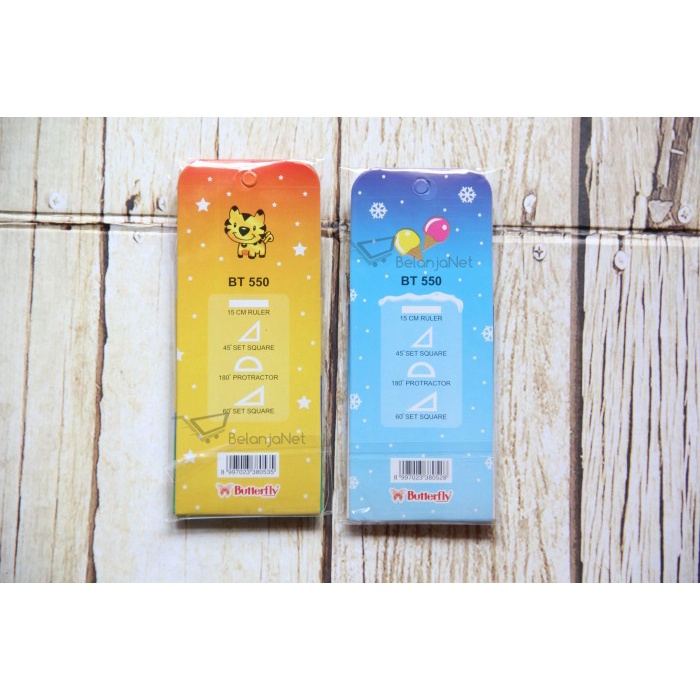

Promo Bulan Ini Set Penggaris Segitiga Busur Butterfly Fancy Bt-550 Hemat