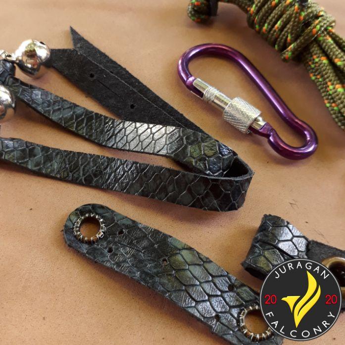 ♖/CG - BWK - OBAY | Juragan Falconry Anklet Angklet Gelang Kaki Burung Hantu ElangCG - BWK - OBAY | 