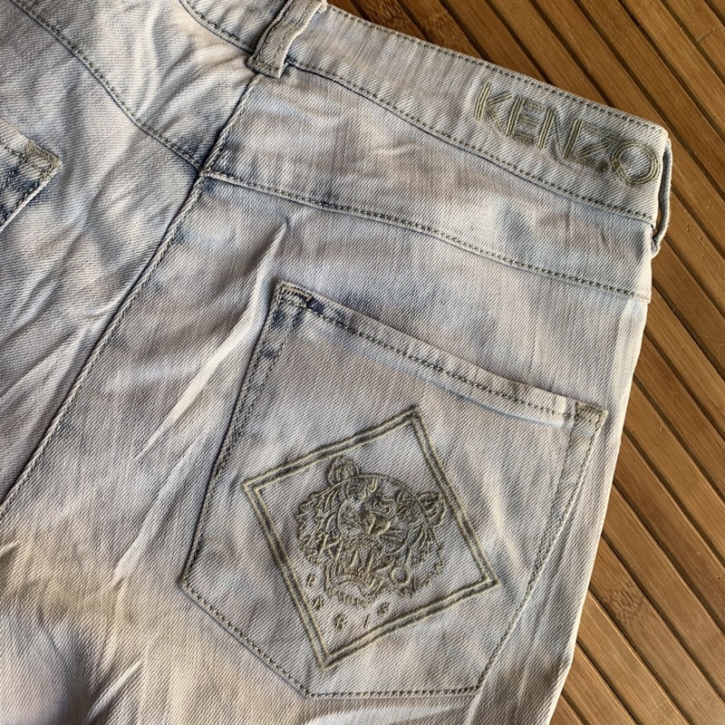 celana jeans kenzo paris size 26 second original