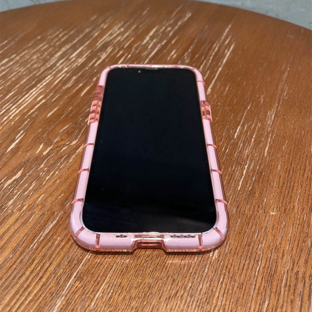 Soft Case Silikon Desain Girly Pink Love Line Untuk iphone 12 13 11 Pro Max X Xs Max Xr Mka2