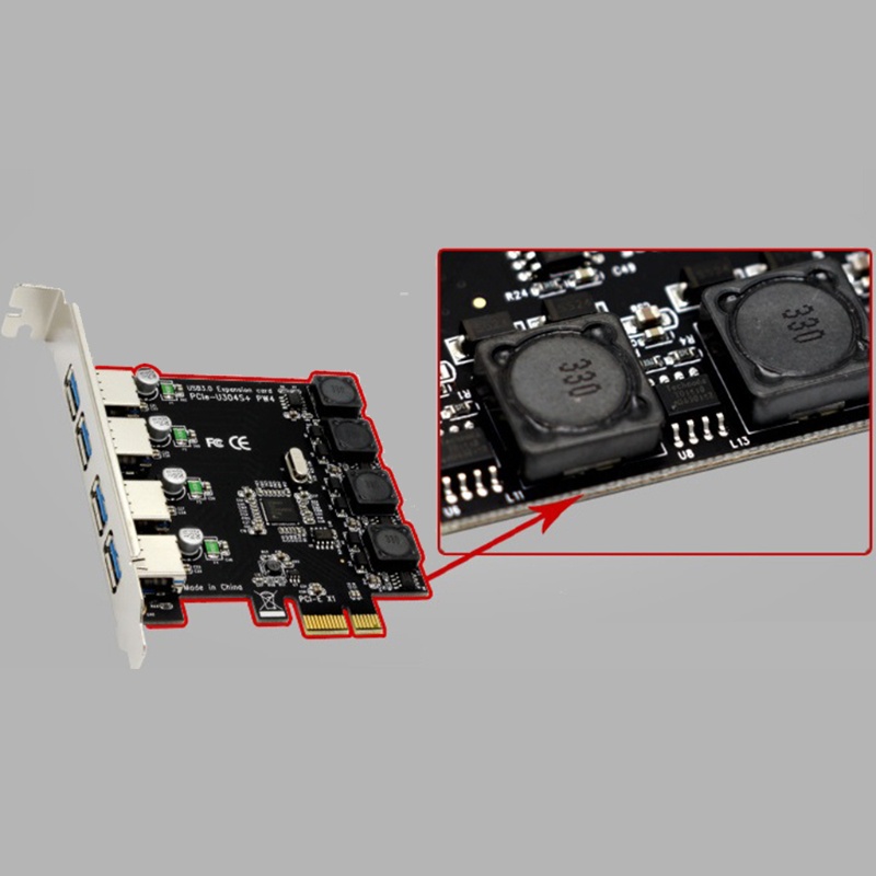 Btsg PCI-E Ke USB 3.0 PCI Untuk Kartu Ekspanding Express, Mendukung XP Win7 Win8 Win8.1 Win