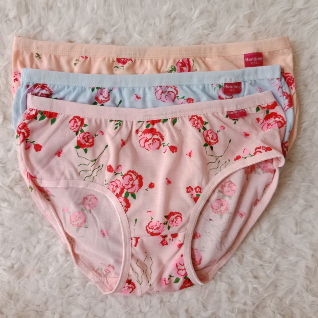 Celna Dalama wanita | Celana Dalam Honiting | Celana Dalam Motif Bungga  | Celalana Dalam