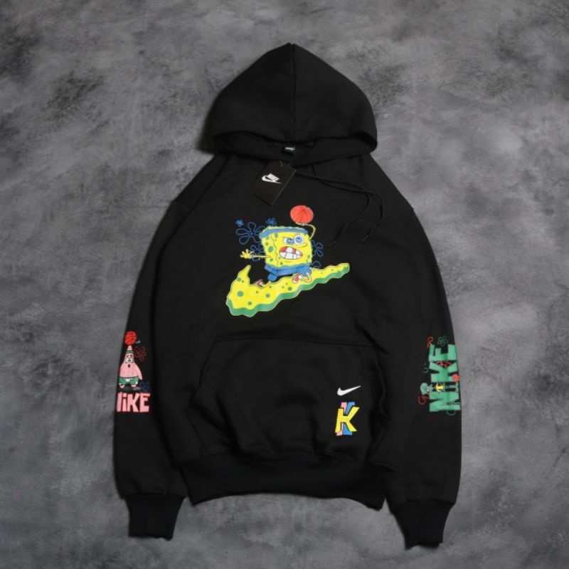 Jaket Sweater Hoodie Nike Spongebob Premium Murah