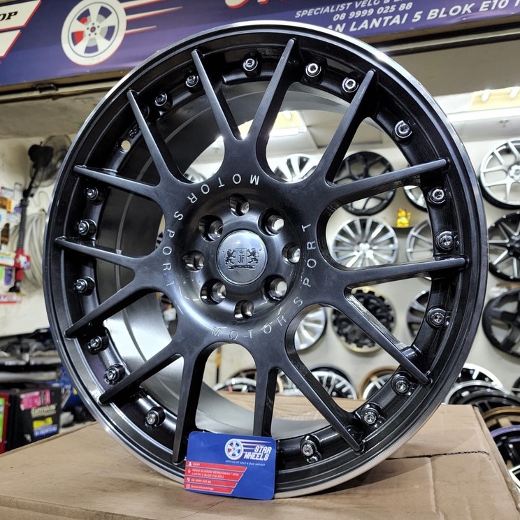 Velg Mobil BBS CHR 2 R17 x 7.5 / 8.5 Pcd 4x100 .. 4x114.3