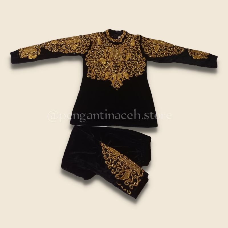 BAJU PENGANTIN ACEH CEWEK FULL PAYET/PAKAIAN ADAT ACEH WANITA FULL PAYET/BAJU ADAT ACEH FULL PAYET