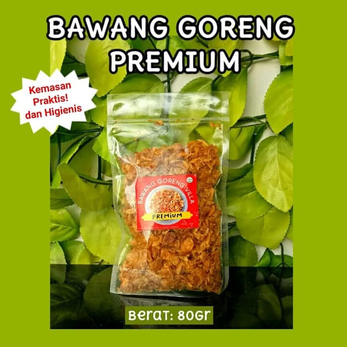 

bawang goreng siap saji enak dan gurih mantap isi 80gr