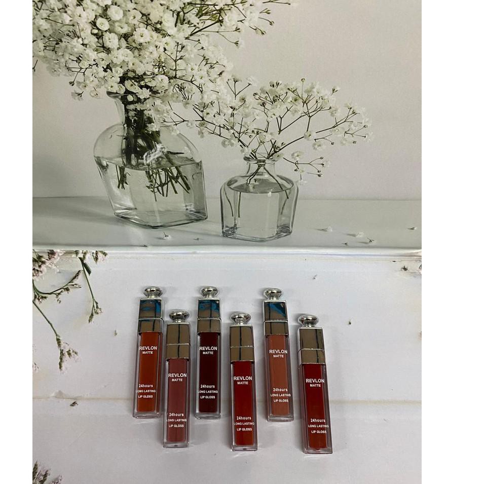 ➬ (LUSINAN)LIPGLOSS REVLON MATTE COLORS PENTOL / Lipstik cair REVLON 3D matte Lipgloss ❂
