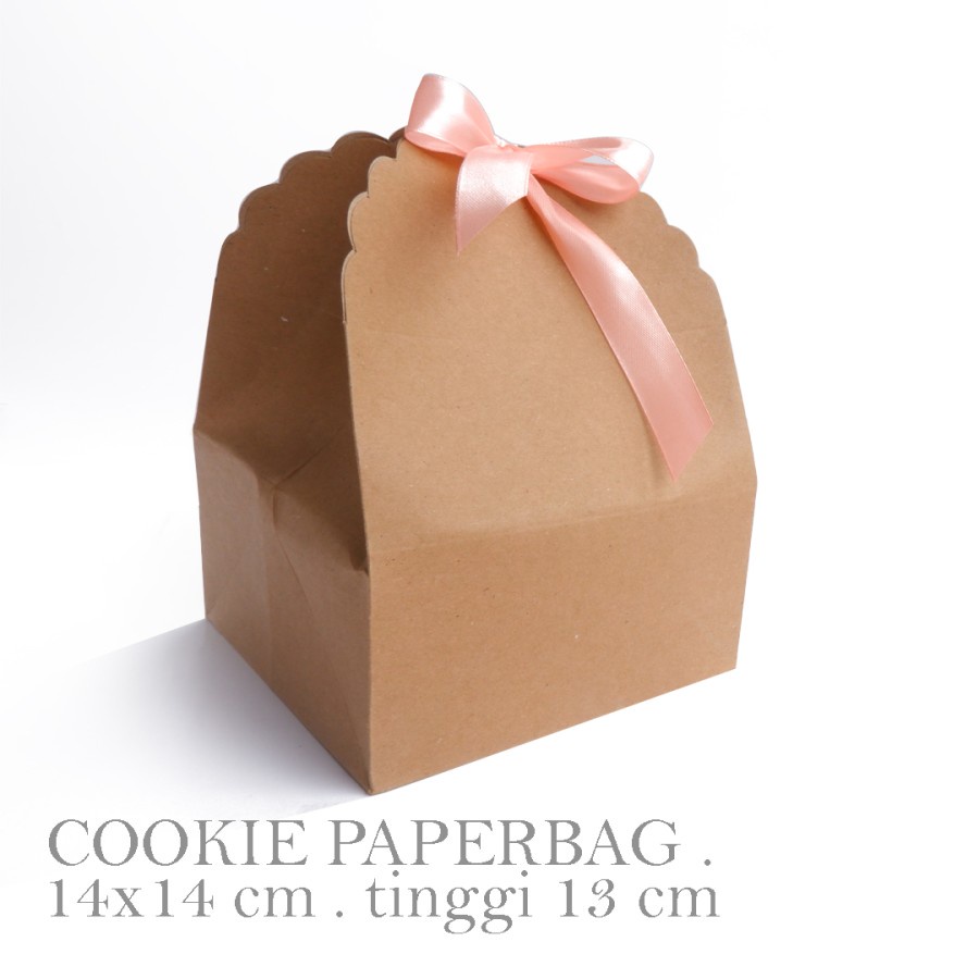 

10 pcs Goodie Bag Kemasan Toples 500 gram Paper Bag Packaging Hampers Paperbag Cokelat Polos Kemasan Souvenir
