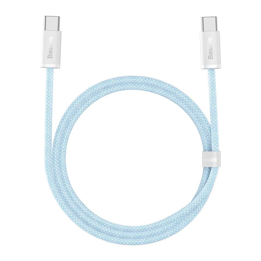 BASEUS ORIGINAL Kabel Data Dynamic Series Type C to Type C 100W 2M 200CM Super Fast Charging Ori Laptop Tipe C 2 Meter Cable