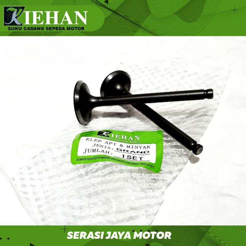 KLEP KIEHAN GRAND/SUPRA X/LEGENDA/FIT OLD NEW/REVO OLD/PRIMA / PAYUNG KLEP SET GRAND (ISI 2PC)