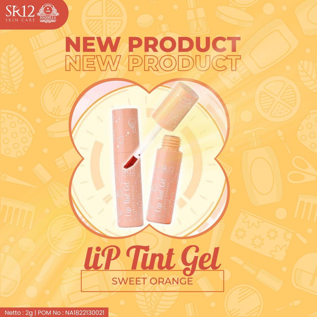 Jual SR12 LIP TINT GEL SWEET ORANGE Shopee Indonesia