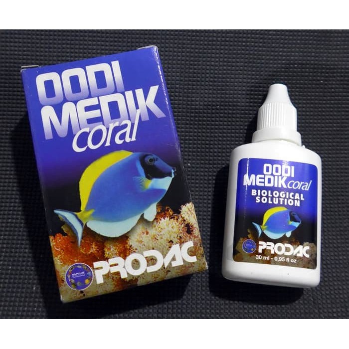 Obat Ikan White Spot PRODAC OODI MEDIK CORAL 30 ML for marine water