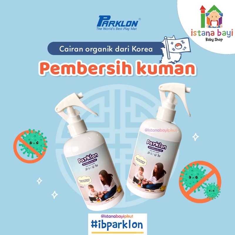 Organic Organic Mat &amp; Toys Cleaner 250ml / Pembersih Mainan