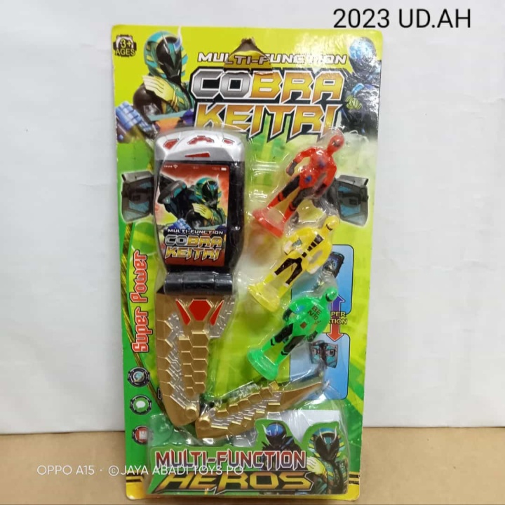 2023 - Mainan HP power Ranggers Bentuk Cobra 2023