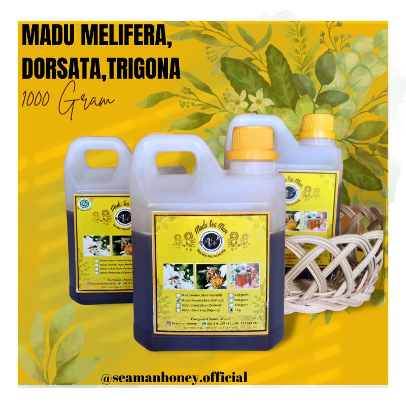 

❤Seaman Honey❤ Madu Klanceng/Trigona 1Kg