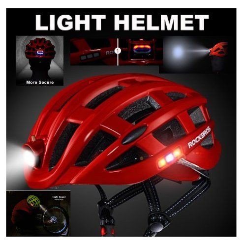 Helm Sepeda Lamp Helmet Light Pelindung Kepala ZN1001 Rockbros  111117