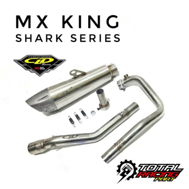 KNALPOT MX KING CLD SHARK SERIES