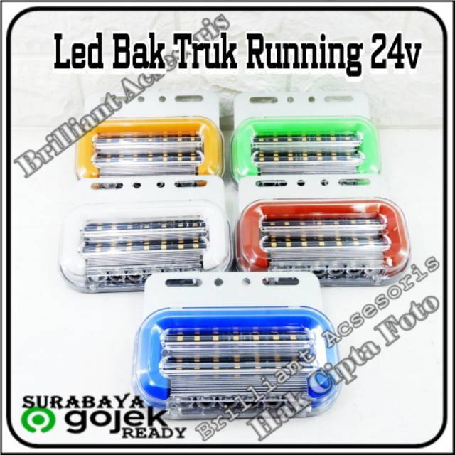 Led Bak Truk Universal - Running Led