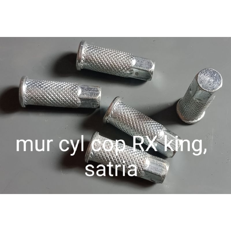 mur blok mesin mur head RX king, satria harga 1 pcs