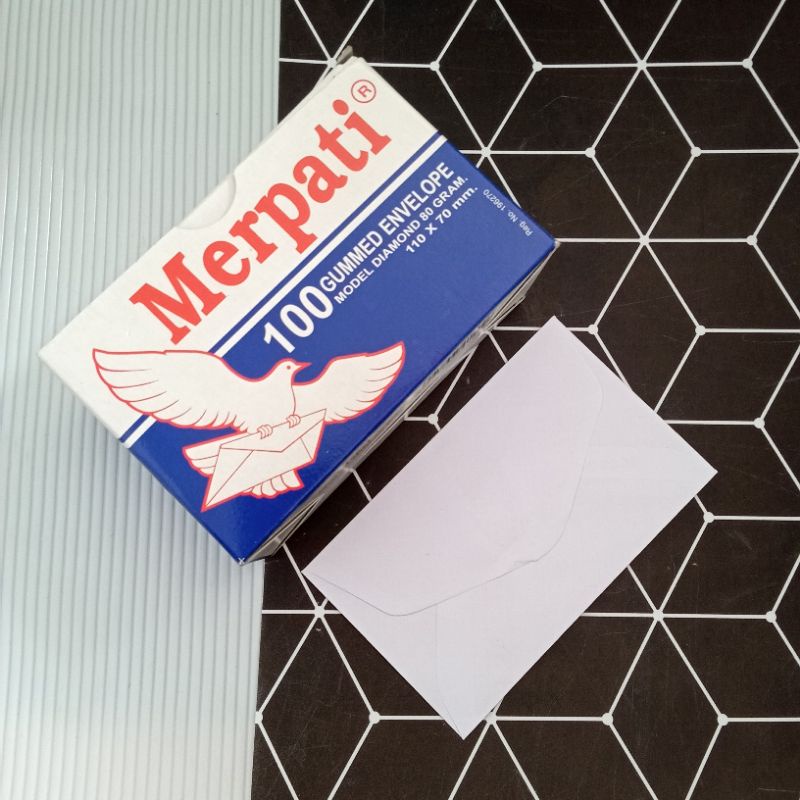 

Amplop Merpati 80gr (Isi 100 pcs)