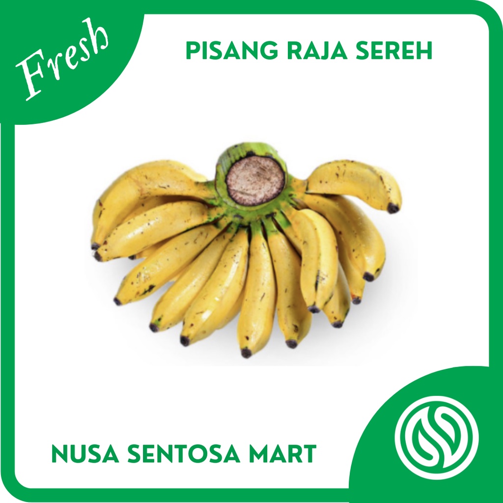 

Buah Pisang Raja Sereh 1 Sisir Segar