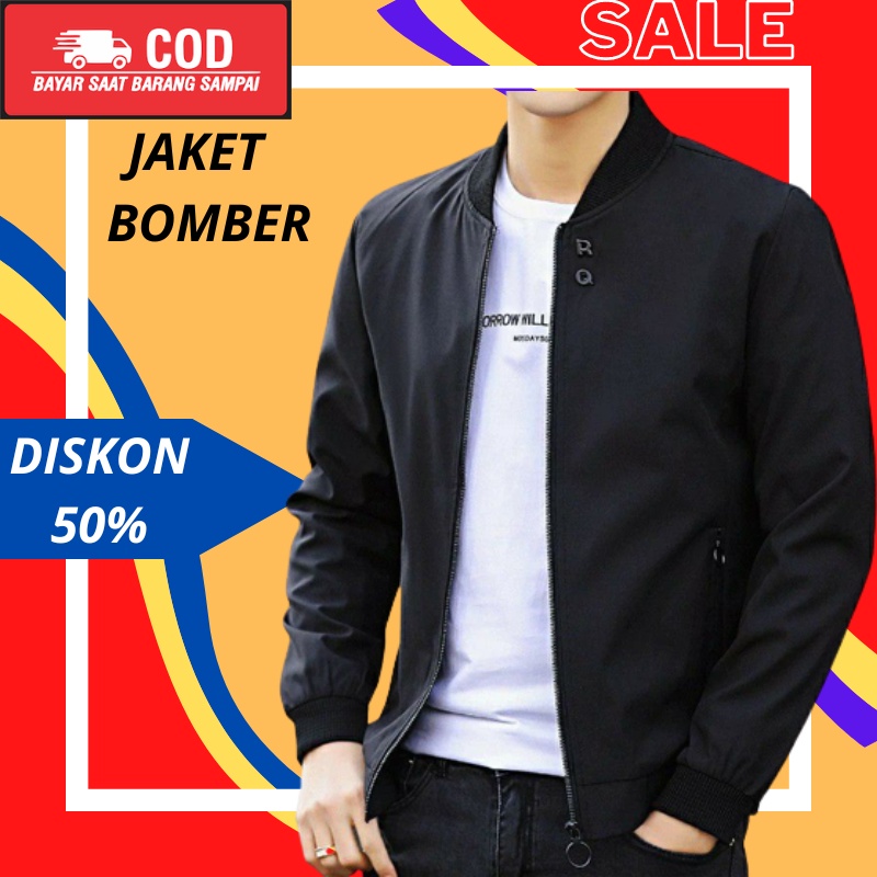 Jaket /Jaket Bomber Jumbo /Jaket Casual/Outerwear Pria/Jaket bomber jumbo sensor pria dewasa