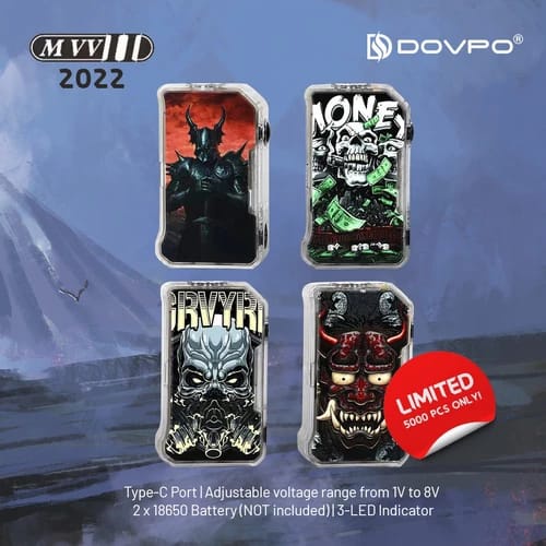 DOVPO MVV II MECH MOD 280W BY DOVPOO MVV 2 MOD ONLY - AUTHENTIC