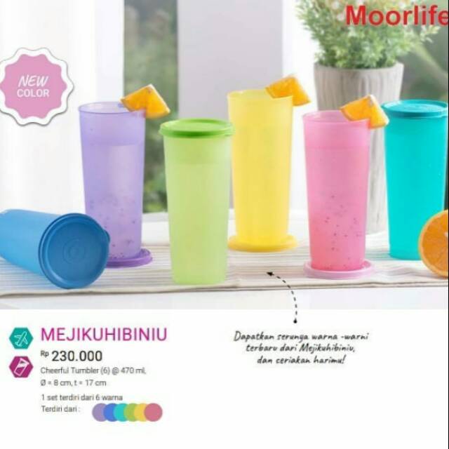 Mejikuhibiniu moorlife, gelas moorlife. tuppy. gelas tutup