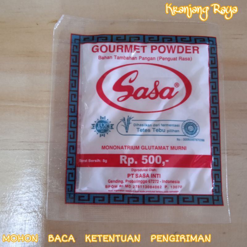 Sasa / Penyedap Rasa 8 gram