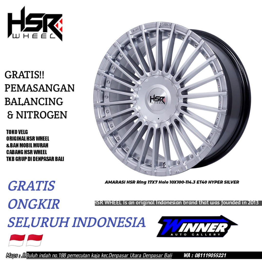 VELG MOBIL MOTIF JARI JARI RING 17 UNTUK MOBIL ALTIS CAMRY JUKE ALPHARD