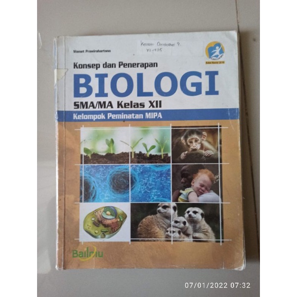 Biologi kelas XII Bailmu