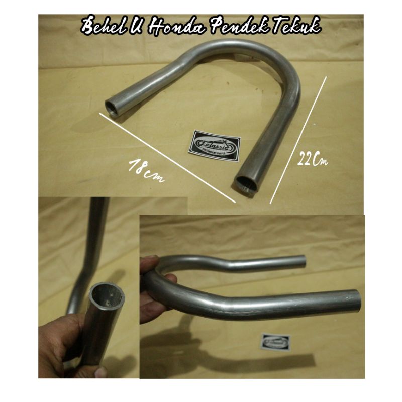 Behel U Honda Pendek/Behel U Honda Tekuk