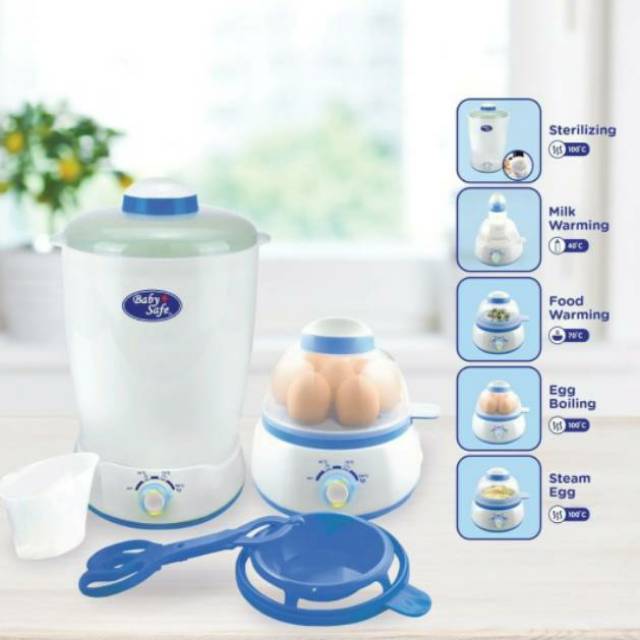 Baby Safe Multifunction Sterilizer Lb310 - Steril botol/mesin steril perlengkapan bayi