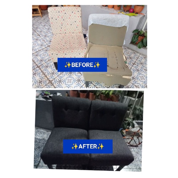 service sofa panggilan ganti cover &tambah busa