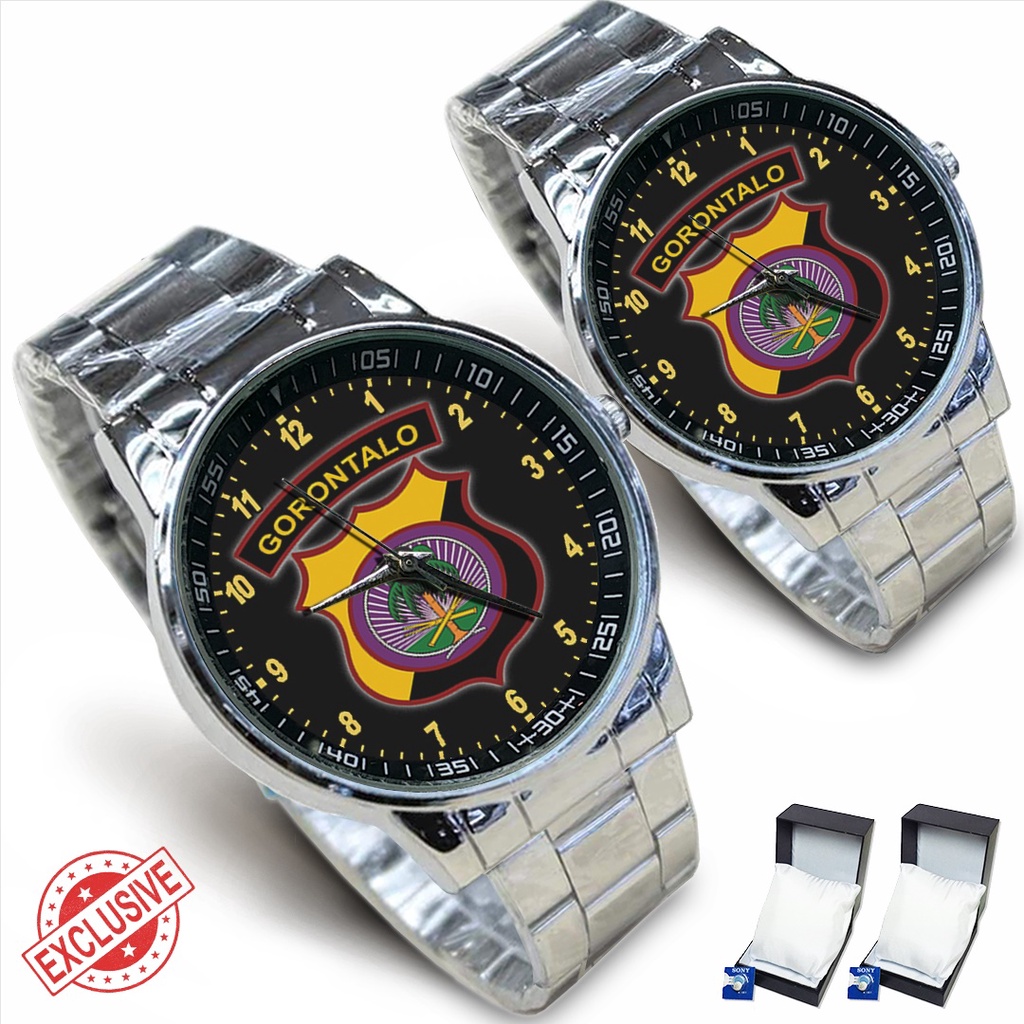 Jam Tangan Rantai Couple POLDA GORONTALO (Keren)