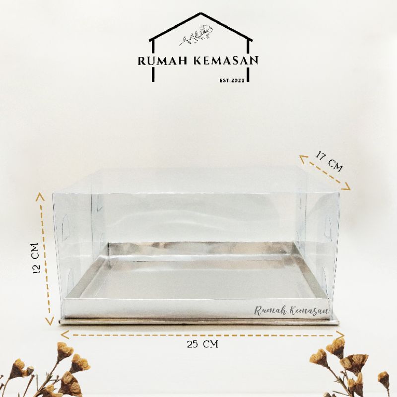 

Cake Box Tutup Mika 25 x 17 x 12