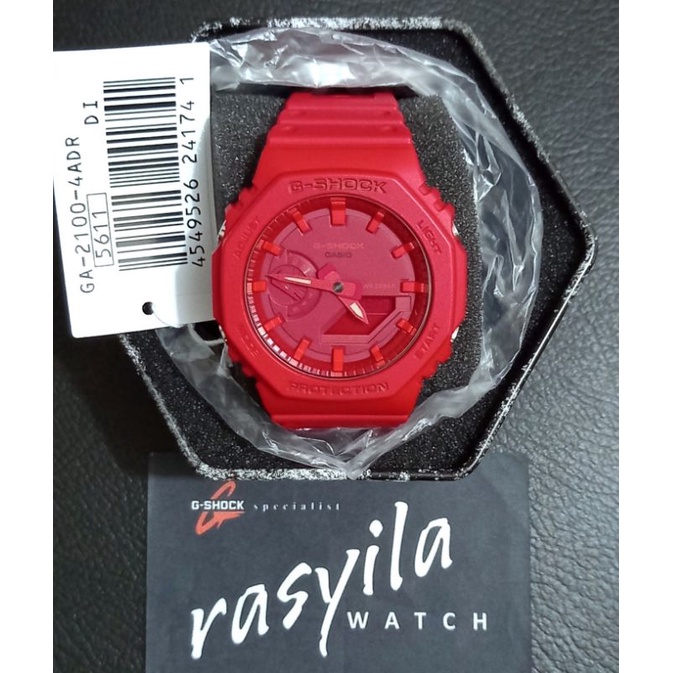 Casio G-Shock G-Shock GA 2100 / GA2100 - 4ADR / GA 2100 - 4A Red