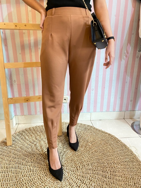 Alladin Pants ( Trend Alert ) Celana Office Wanita Tebal Premium Ngaret