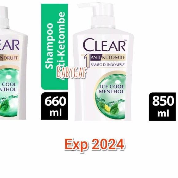 Shampoo Clear 660ml - Ice Cool 660ml