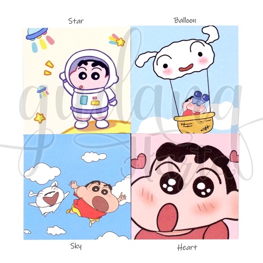 

GCC Sticky Notes Crayon Shinchan Notes Karakter Kartun Jepang GCC 301479